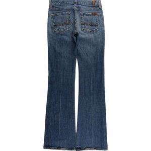 7 For All Mankind Boot Cut Jeans Women's 25 C708
